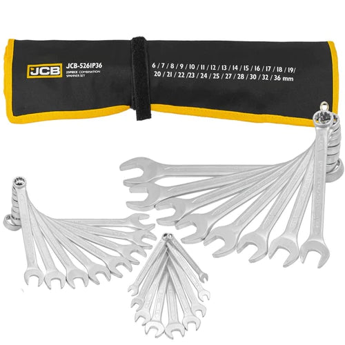Комплект звездогаечни ключове JCB 25бр ,6-32мм , JCB-5261P