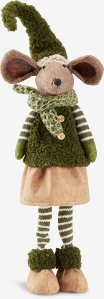 Коледна мишка Ш17xД15xВ60см