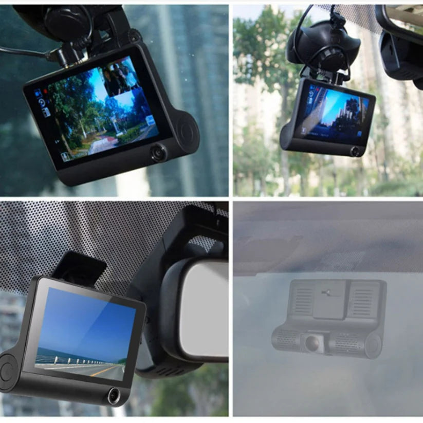 Видеорегистратор с 3-канална камера FULL HD