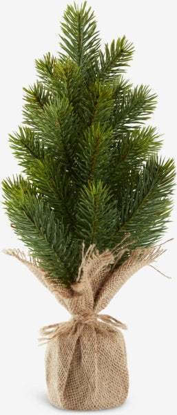 Изкуствено дърво зелено, с чувалче