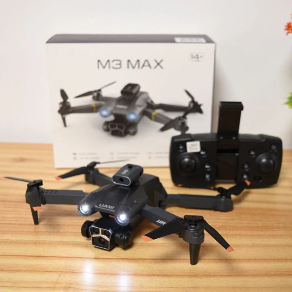 Дрон M3 Max с двойна камера, избягване на препятствия, WiFi FPV