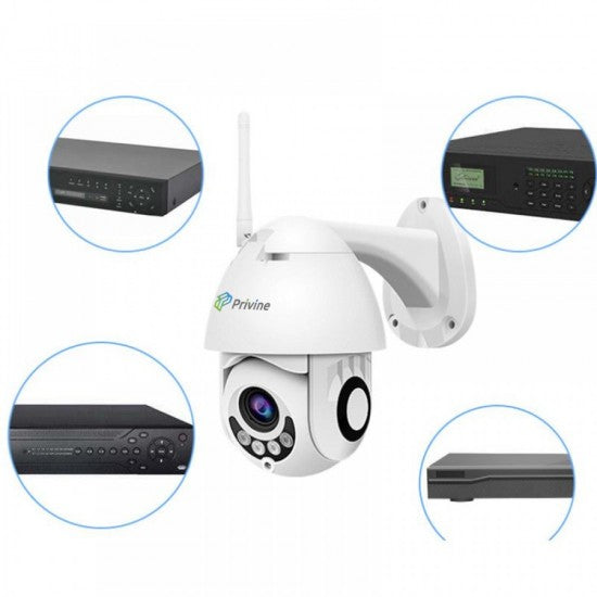 ВЪРТЯЩА IP КАМЕРА PRIVINE FULL HD - WI-FI-2MPX