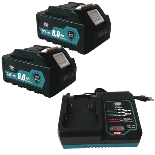 Акумулаторен ударен гайковерт – винтоверт VERMARK STARKE 24v 6ah 850N/m