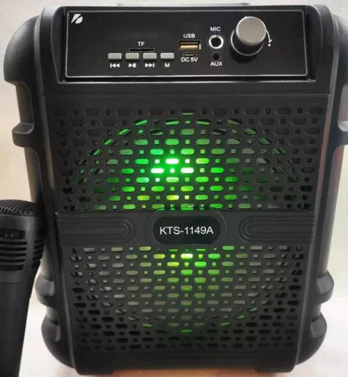 Караоке тонколона с микрофон, Bluetooth, TF карта, FM радио - KTS-1149A