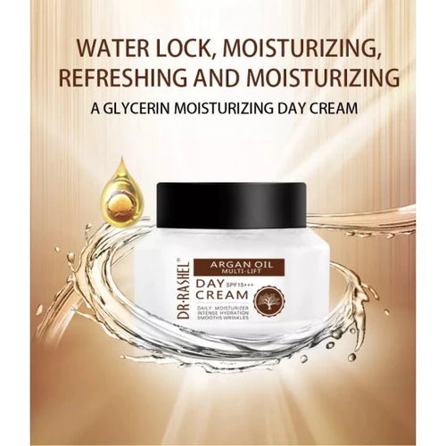 Дневен крем за лице, обогатен с арганово масло на Dr. Rashel