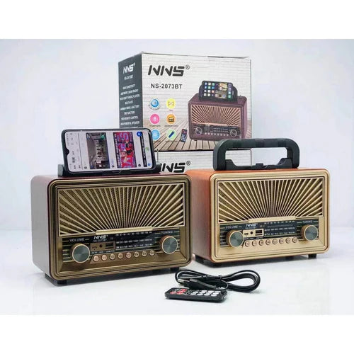 Ретро тонколона NS 2073ВТ FM/AM/SW/Bluetooth