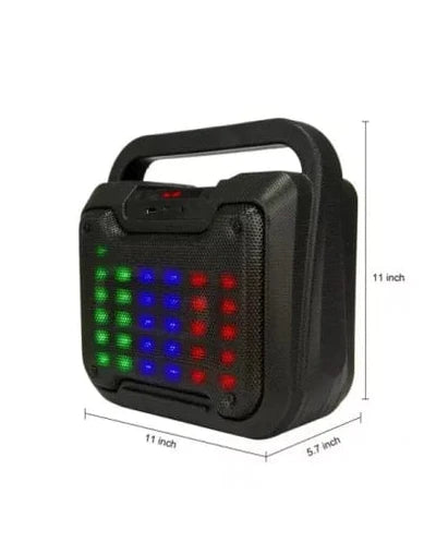 Преносима караоке тонколона B-18, удароустойчива, Bluetooth, USB, SD, FM радио