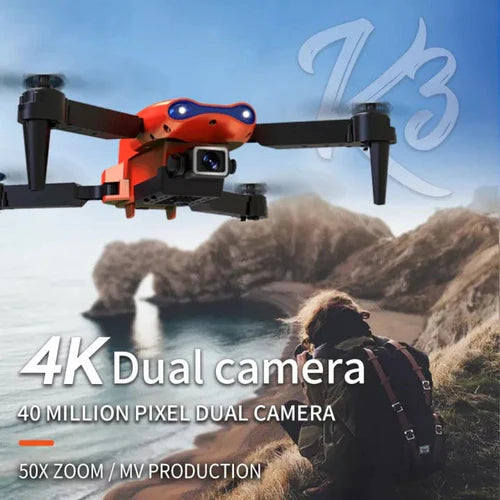 Дрон с камера DUAL 4K Camera P10