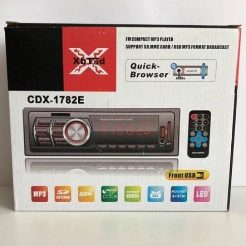 Авто аудио плеър 80040xpld , FM, SD memory, USB, Bluetooth, 4x35W , падащ панел