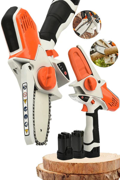 Мини трион STAHL MAYER с акумулатор GT26 с 20 см шина и 2 батерии 24V/6Ah Li-ion