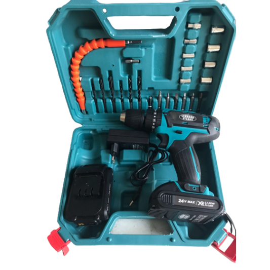 АКУМУЛАТОРЕН ВИНТОВЕРТ VERMARK STARKE 24V 5А