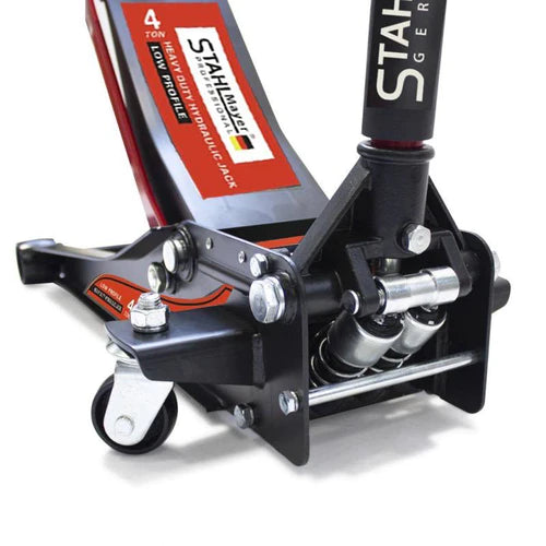 Професионален нископрофилен крик 4 тона с две помпи – STAHLMAYER