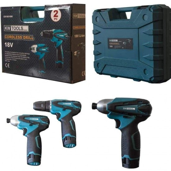 НЕМСКИ ВИНТОВЕРТ И БОРМАШИНА 18V/2.0AH