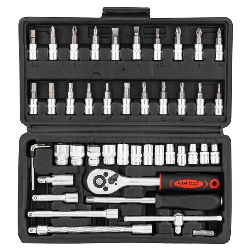 Гедоре 46 части 1/4" , STAHLMAYER