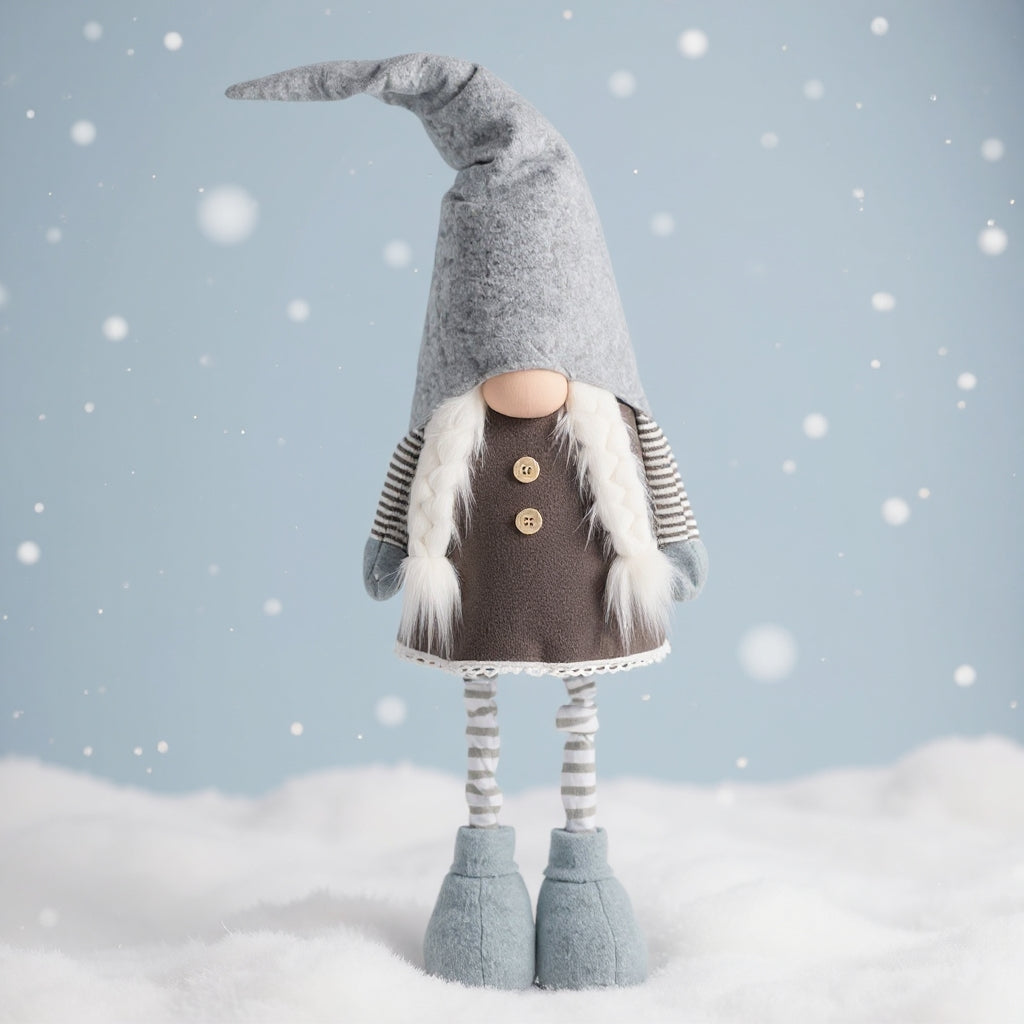 ВИСОК 115СМ!Коледен елф с регулируеми крака мъж/жена