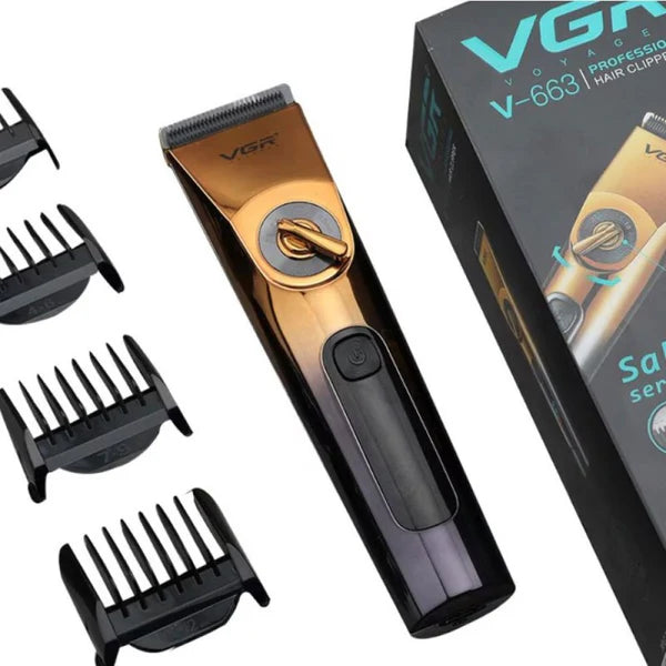 Професионална машинка за подстригване VGR 663, 2000mAh