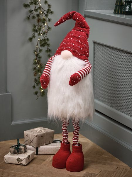 ВИСОК 114СМ!Коледен елф Ш33xД22xВ60-114см червен