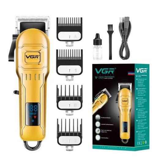 Професионален тример VGR V-268, акумулаторен, USB зареждане