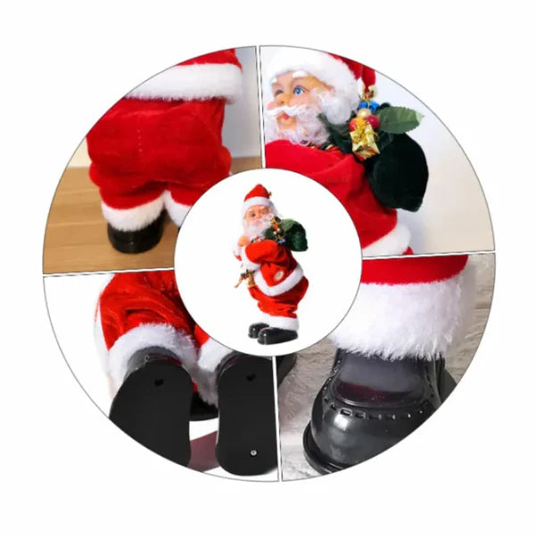 Пеещ и танцуващ Дядо Коледа с батерии