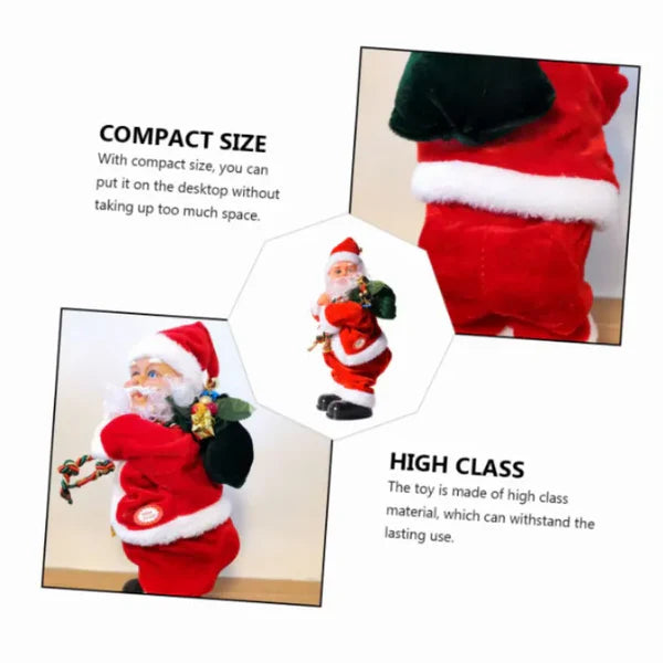 Пеещ и танцуващ Дядо Коледа с батерии