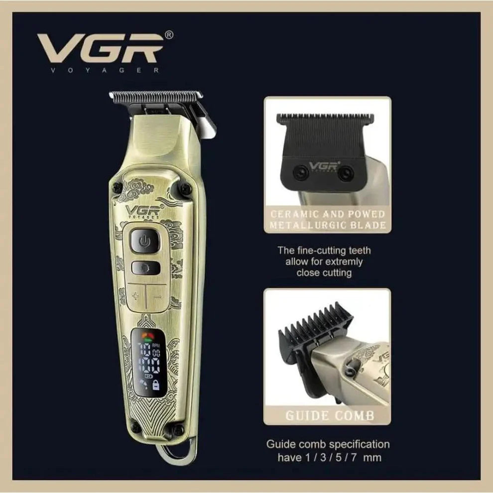 Професионален бръснарски комплект VGR ( 3 машинки )