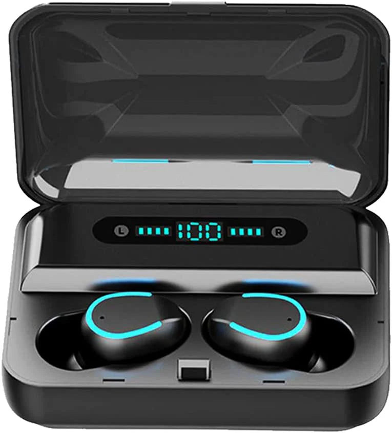 Безжични Bluetooth слушалки с интелигентен цифров дисплей