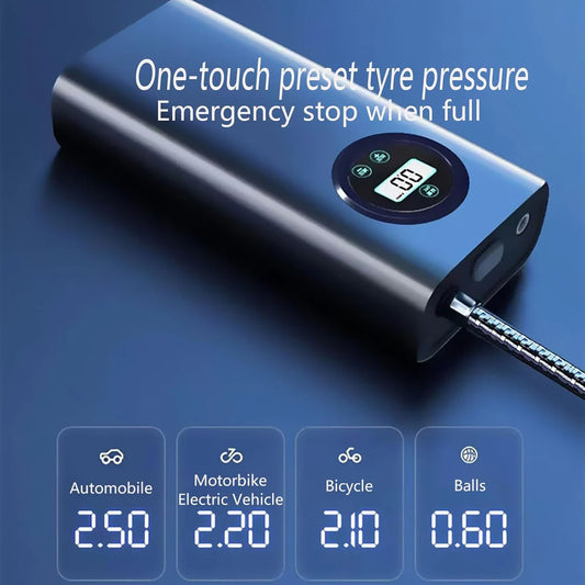 Мобилен автомобилен компресор Безжичен 150PSL, 1800mAh