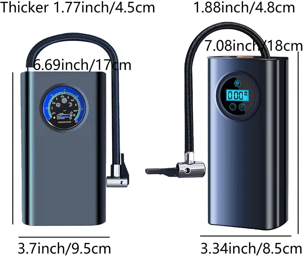 Мобилен автомобилен компресор Безжичен 150PSL, 1800mAh