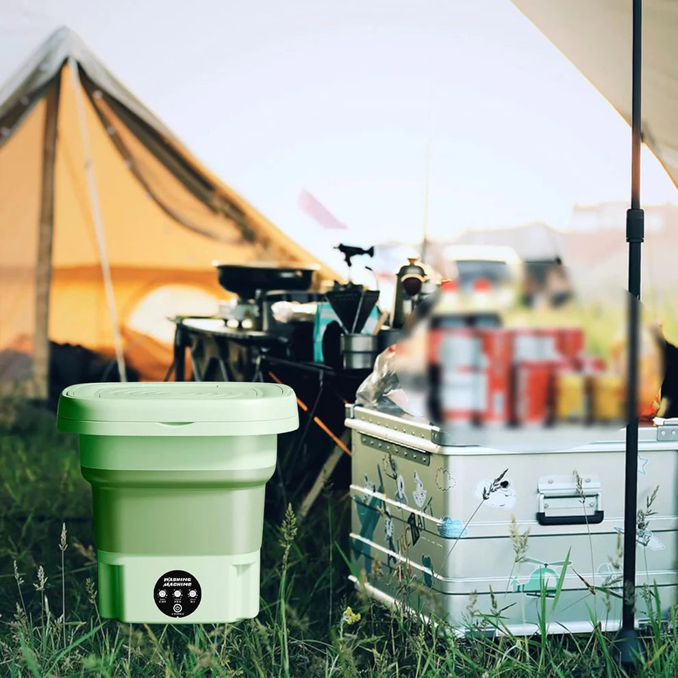 4.5L Мини Преносима Сгъваема Пералня – Ултра Компактна и Лека