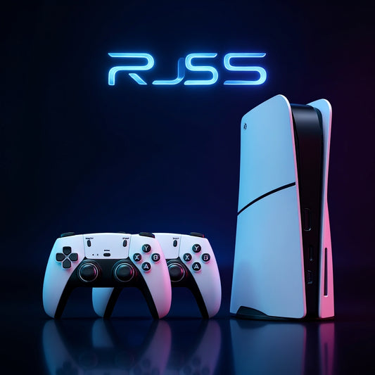 Игрална Конзола Game Stick RS5, 4K 64GB + 2 безжични контролера