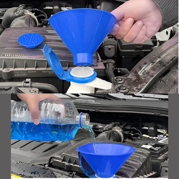 Стъргалка за лед за кола + фуния | ICYWIZARD