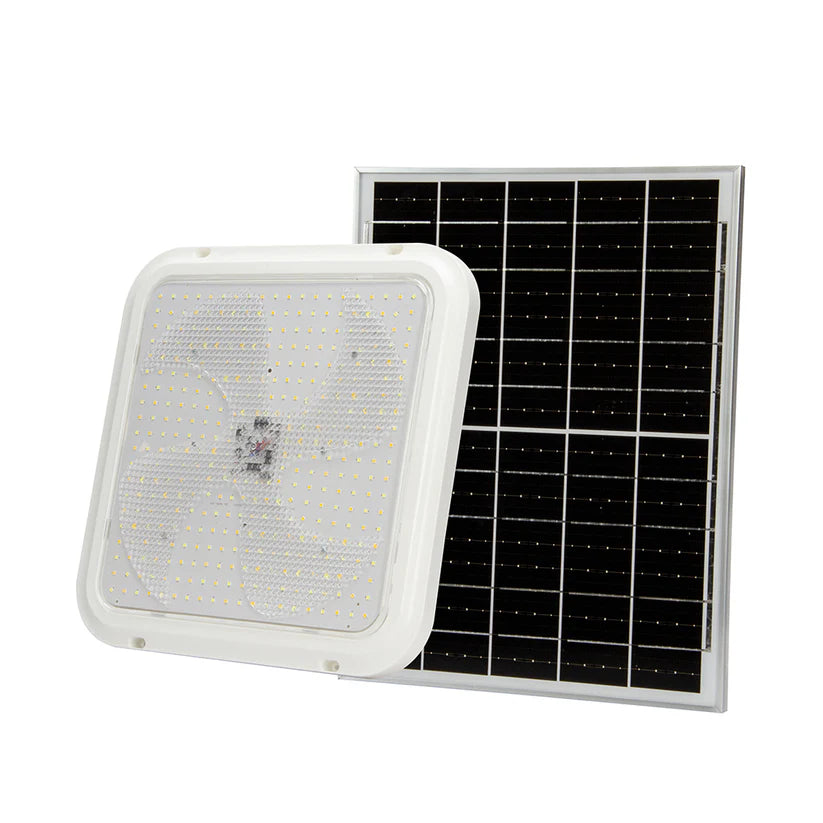 Соларна LED лампа за таван Jortan 100W с отделен панел