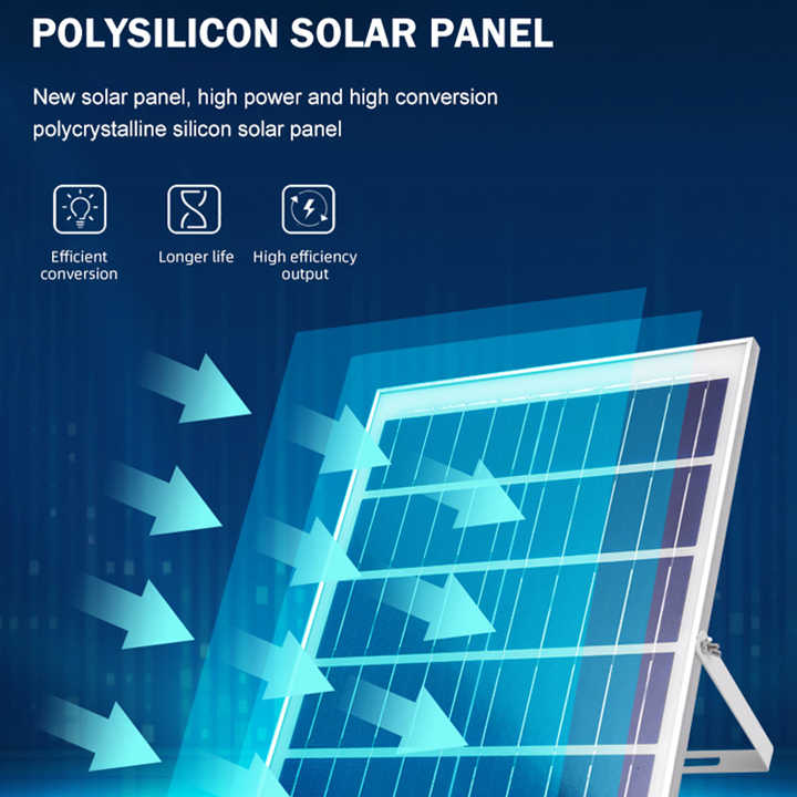 Соларна LED лампа за таван Jortan 100W с отделен панел
