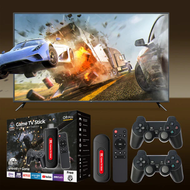 Безжична конзола Game Stick Q9Pro с Android 16 40000+ игри