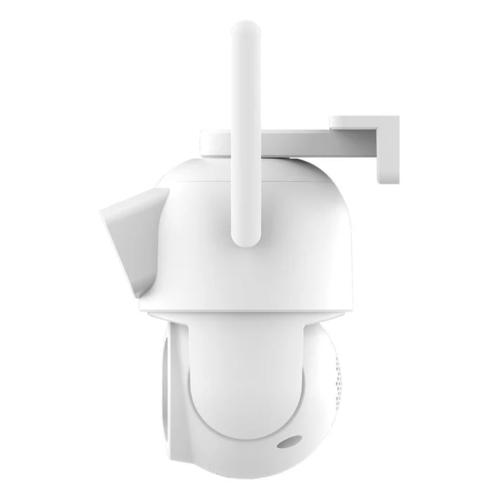 Двойна Външна WiFi Камера J3 с 2 екрана 20MP, ICSee, Бяла