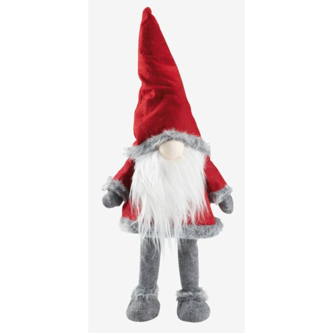 Коледен елф В70 см червен