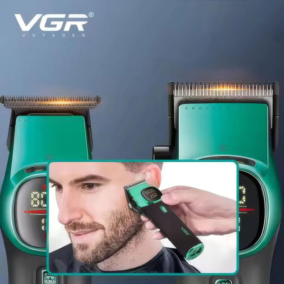 Комплект машинки за подстригване и контури-Green series