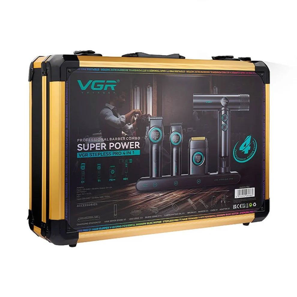 VGR Professional Barber Combo 4 в 1