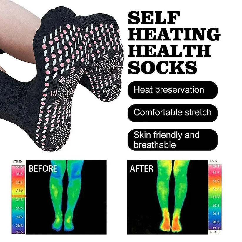 Health Sock Самозагряващи се Тормалинови Чорапи: Максимален Комфорт и Топлина