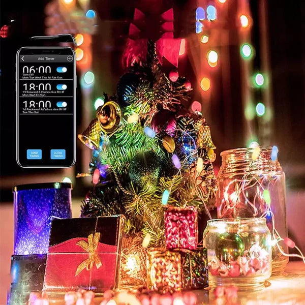 Bluetooth LED светлини за елха