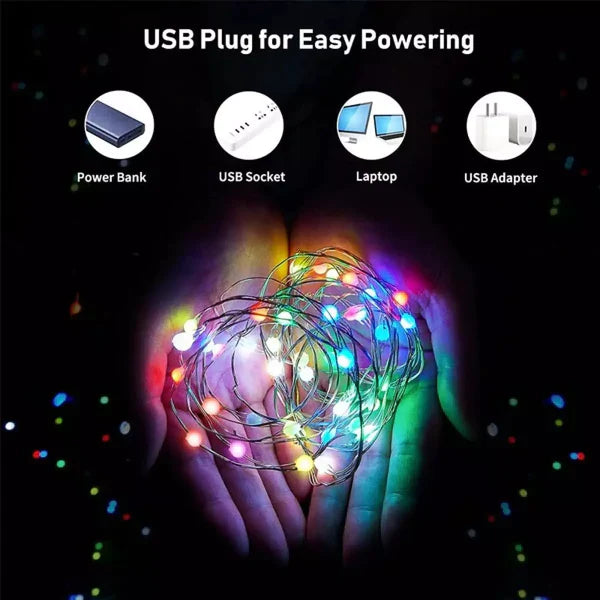 Bluetooth LED светлини за елха