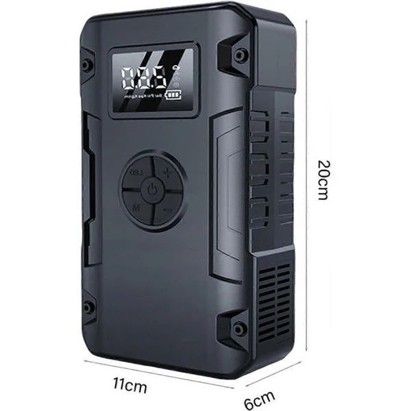 Jump Starter с компресор, Powerbank и LED фенер