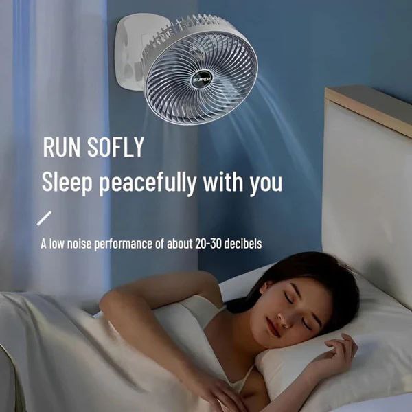 Многофункционален презареждащ се вентилатор настолен