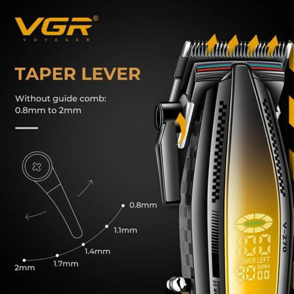 Професионална машинка за подстригване VGR Voyager V-270 – 9000RPM