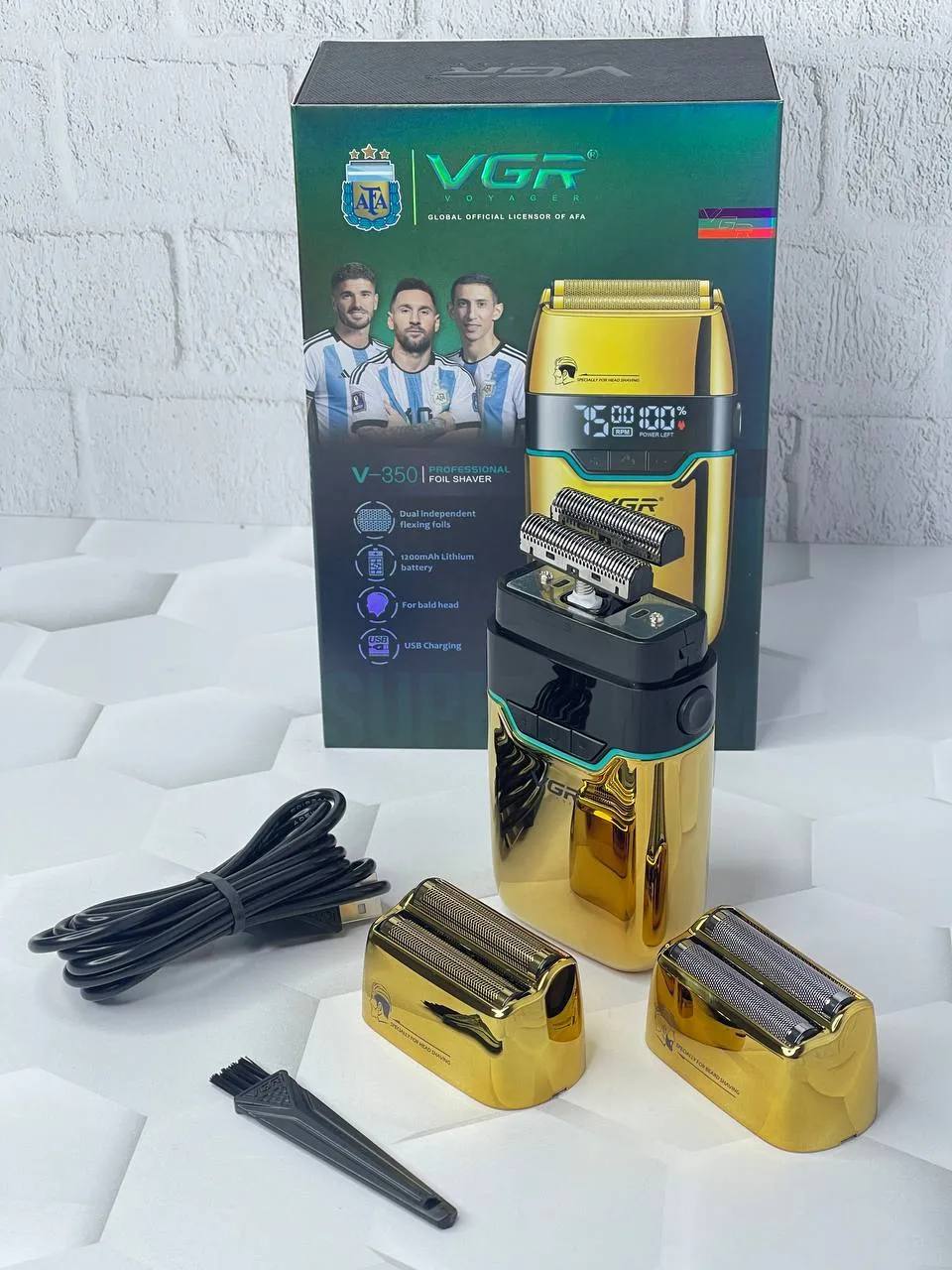 VGR V-350 PROFESSIONAL SHAVER – ПРОФЕСИОНАЛНЕН ШЕЙВЪР (GOLD)