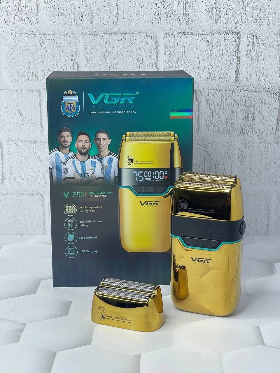VGR V-350 PROFESSIONAL SHAVER – ПРОФЕСИОНАЛНЕН ШЕЙВЪР (GOLD)