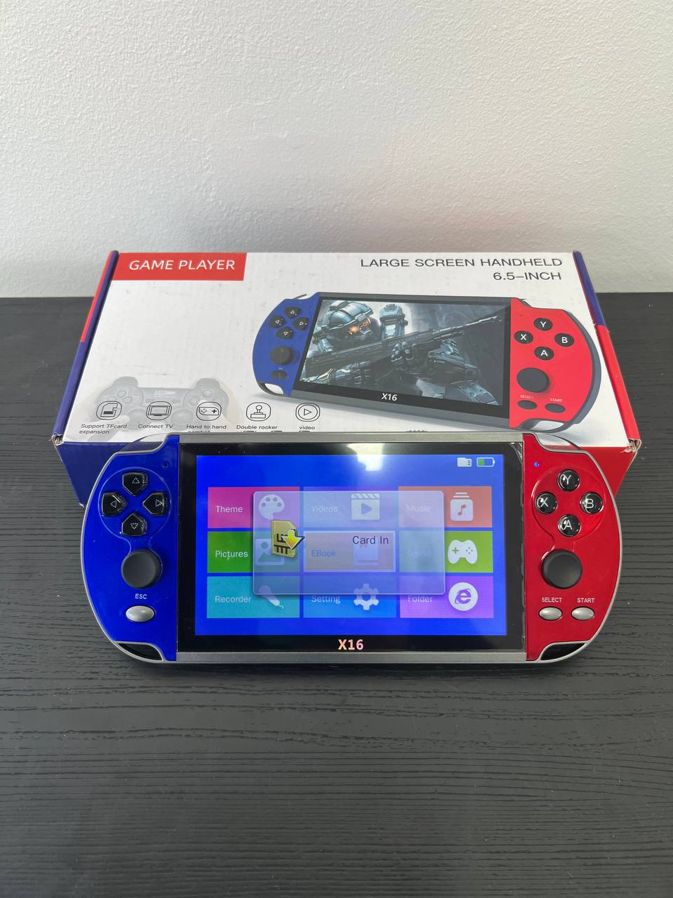Преносима игрова конзола X16 6.5 инча с 20000 вградени игри