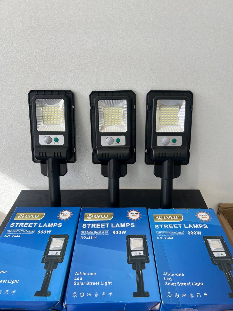 3 БРОЯ Соларна лампа LYLU 800W
