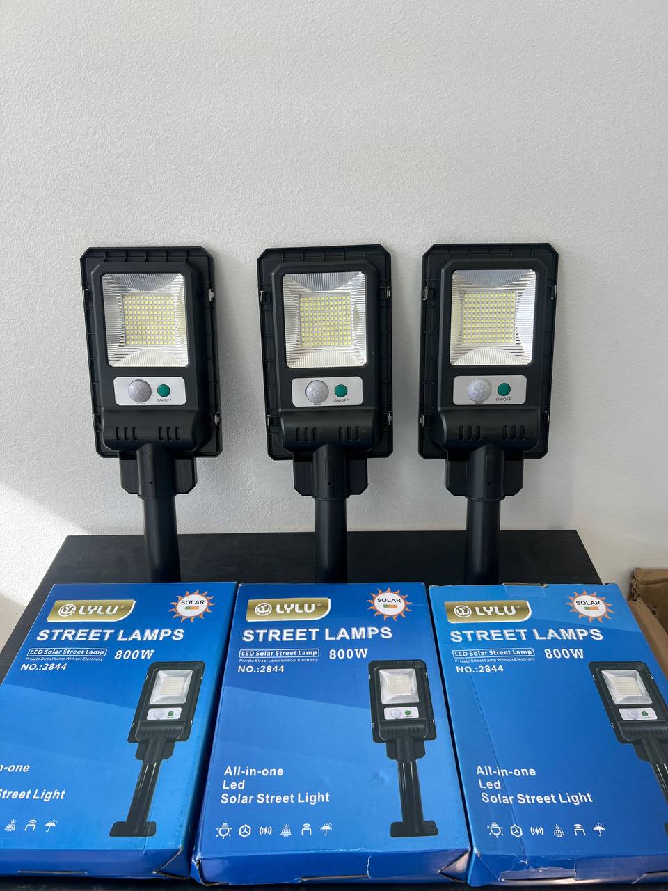 3 БРОЯ Соларна лампа LYLU 800W