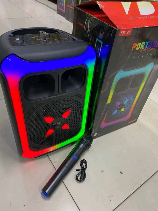 ПРЕНОСИМА КАРАОКЕ ТОНКОЛОНА KTS-2452 С МИКРОФОН